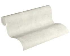 Vliestapete Putz-Optik Used weißgrau Glanz 2307-51
