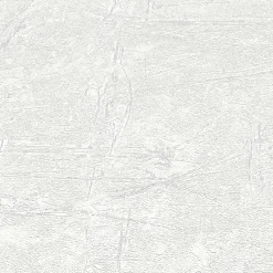 Vliestapete Putz Optik Weiß Silber Metallic 10315-01