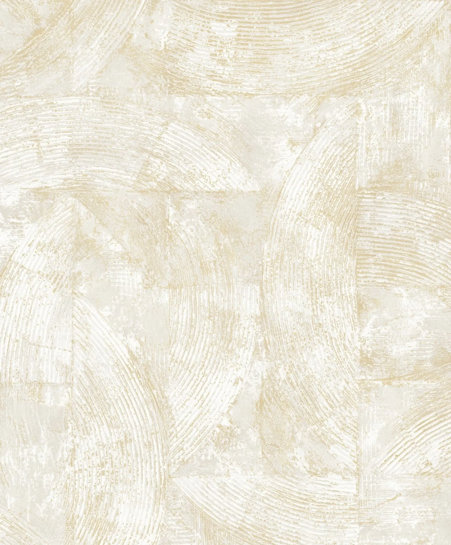 Vliestapete Putz Struktur Creme Gold Metallic A56101