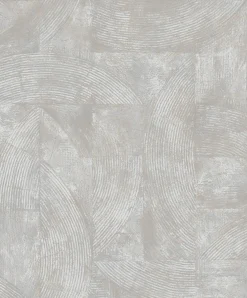 Vliestapete Putz Struktur Grau Silber Metallic A56103
