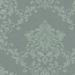 Vliestapete Ranken Floral dunkelgrün Marburg 58223