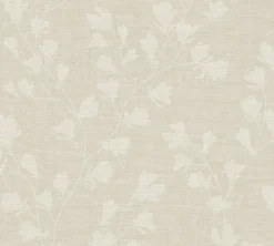 Vliestapete Ranken Floral Grau Weiß Nara 38747-4