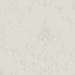 Vliestapete Ranken Floral hellgrau Marburg 58221