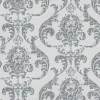 Vliestapete Rasch Barock Muster Grau Silber 315615