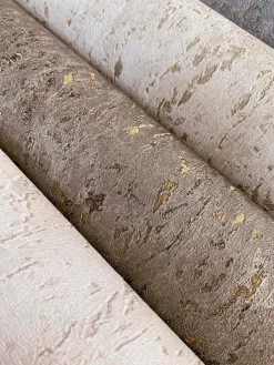 Vliestapete 538311 Rasch Beton Optik Perlmutt Silber