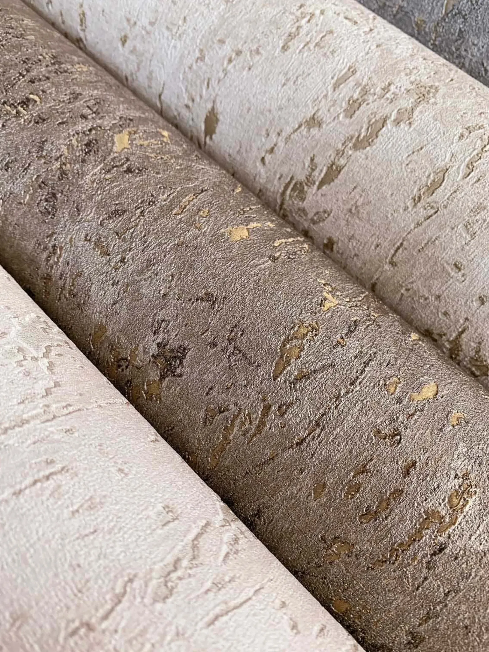 Vliestapete 538311 Rasch Beton Optik Perlmutt Silber