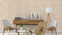 Vliestapete Rasch Beton-Optik Stein taupe grau 939538