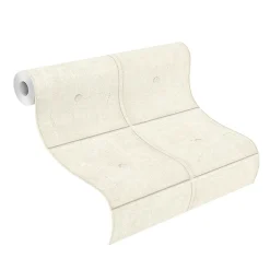 Vliestapete Rasch Beton Optik Steine Weiß Grau 499414
