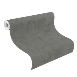 Vliestapete Rasch Beton Wand Putz anthrazit 407365