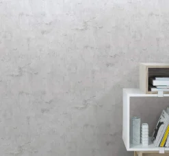 Vliestapete Rasch Beton Wand Putz hellgrau 407358