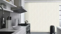Vliestapete Rasch Blatt Muster Cremeweiß 822601