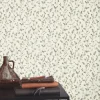 Vliestapete Rasch Blätter Aquarell Creme Grün Blau 486148