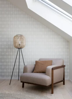 Vliestapete Rasch Blätter 3D weiß silber metallic 535839