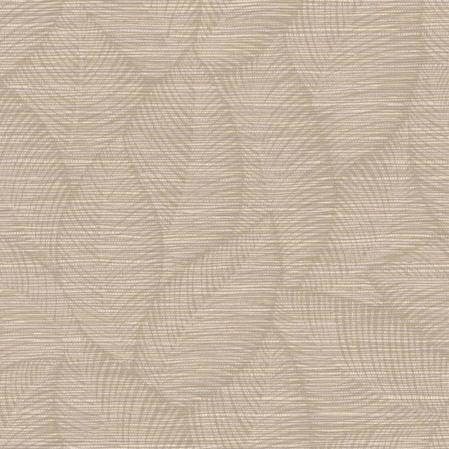 Vliestapete Rasch Blätter Stoffoptik Beige 866834