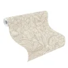 Vliestapete Rasch Blumen Blätter Beige 555349 Lirico