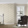 Vliestapete Rasch Bäume Weiß Gold 633245