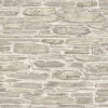 Vliestapete Rasch 3D Steinmauer beige creme 863413