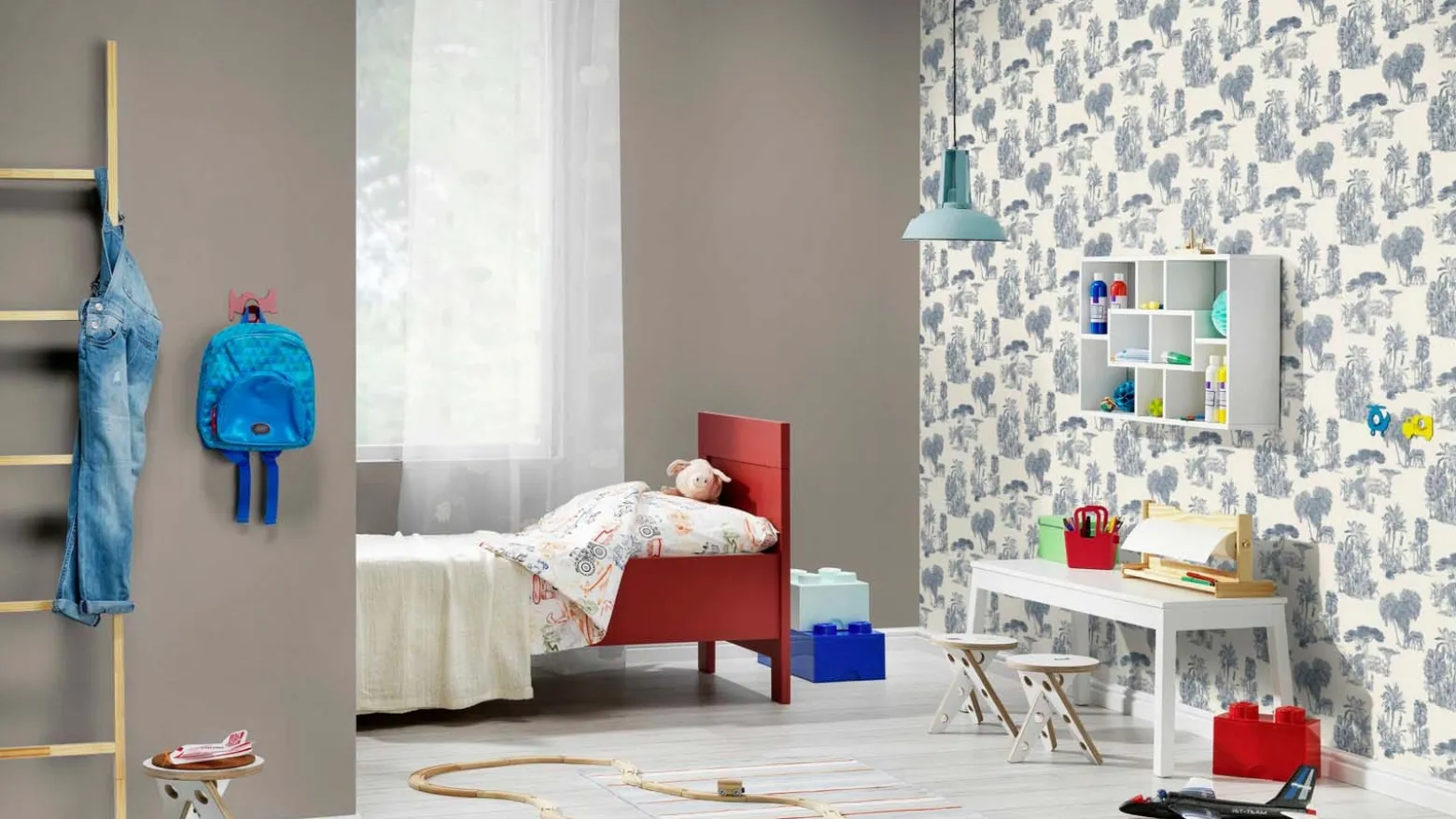 Vliestapete Rasch Einfarbig Grau 555875 Lirico
