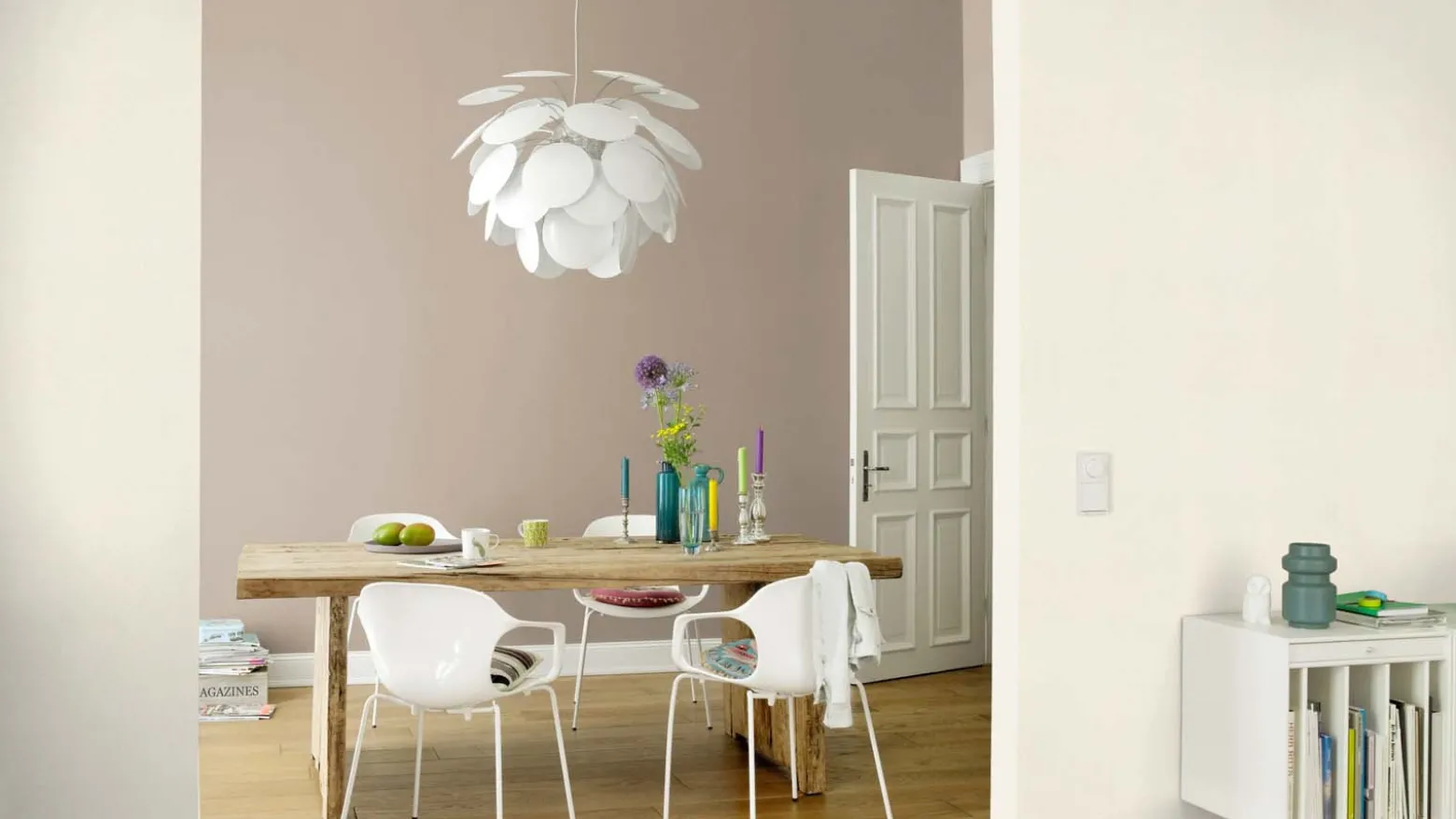Vliestapete Rasch Einfarbig Taupe 555868 Lirico