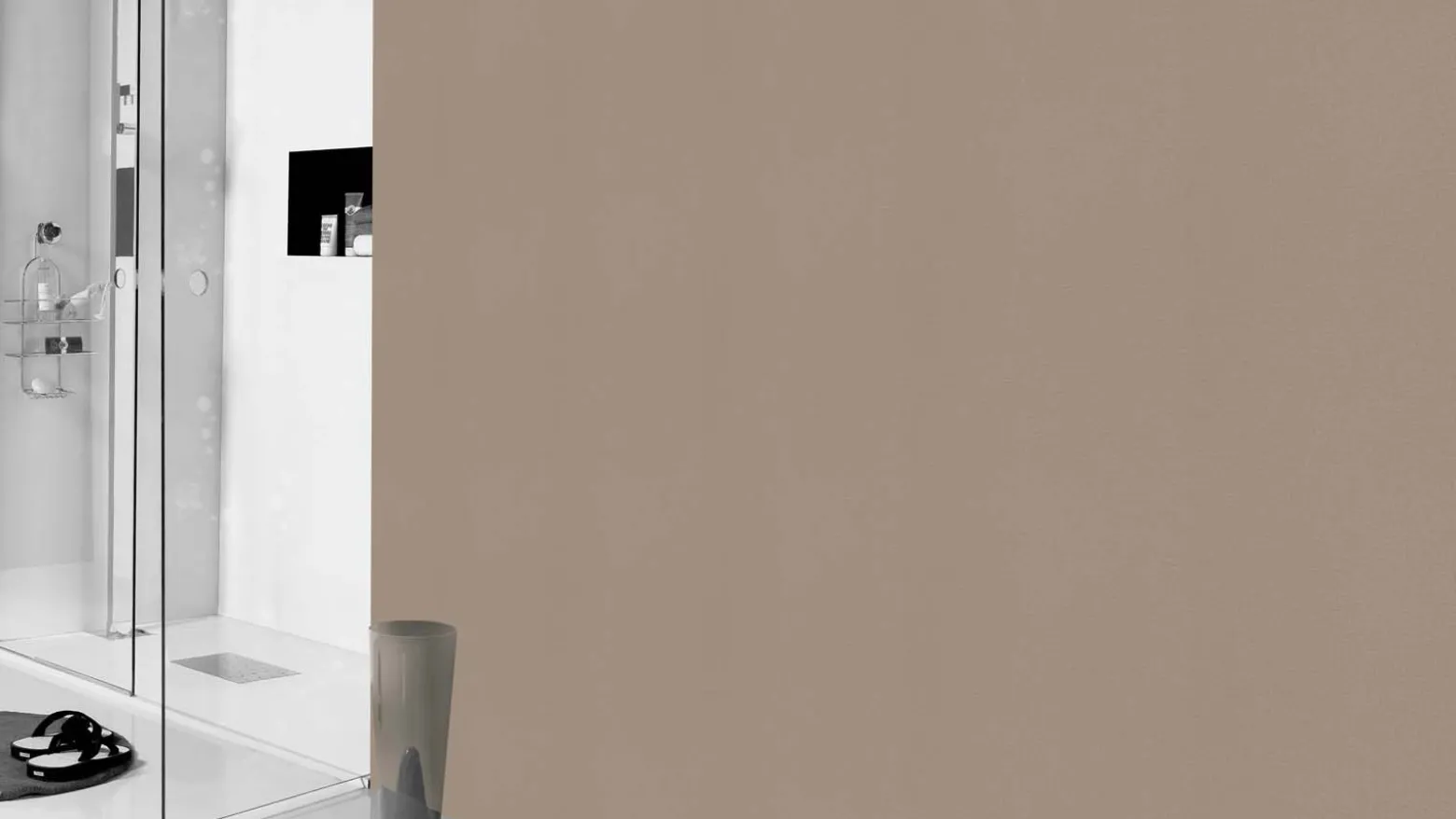 Vliestapete Rasch Einfarbig Taupe 555868 Lirico