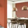 Vliestapete Rasch Einfarbig Textil orange-rot 700497