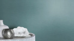 Vliestapete Rasch Einfarbig Textil türkis 700473