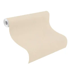 Vliestapete Rasch Fell Uni Struktur beige 418644