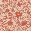 Vliestapete Rasch Floral Blumen Orange Beige 330427