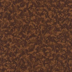Vliestapete Rasch Floral Braun Kupfer Metallic 720778