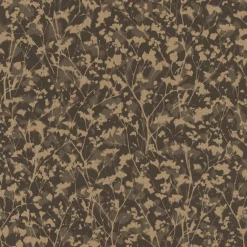 Vliestapete Rasch Floral Braun Gold Metallic 720754