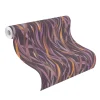 Vliestapete Rasch Floral Gräser Lila Braun Gelb 330243