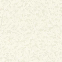 Vliestapete Rasch Floral Weiß Creme Metallic 720730