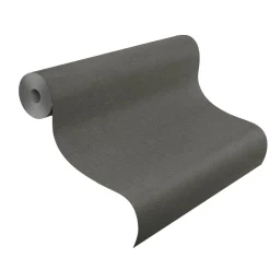 Vliestapete Rasch Florentine Uni Struktur anthrazit 449853