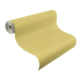 Vliestapete Rasch Florentine Uni Struktur gelbgrün 449839