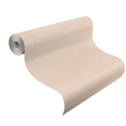 Vliestapete Rasch Florentine Uni Struktur apricot 448559