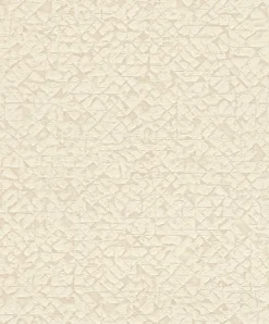 Vliestapete Rasch Grafik Rauten creme 704334