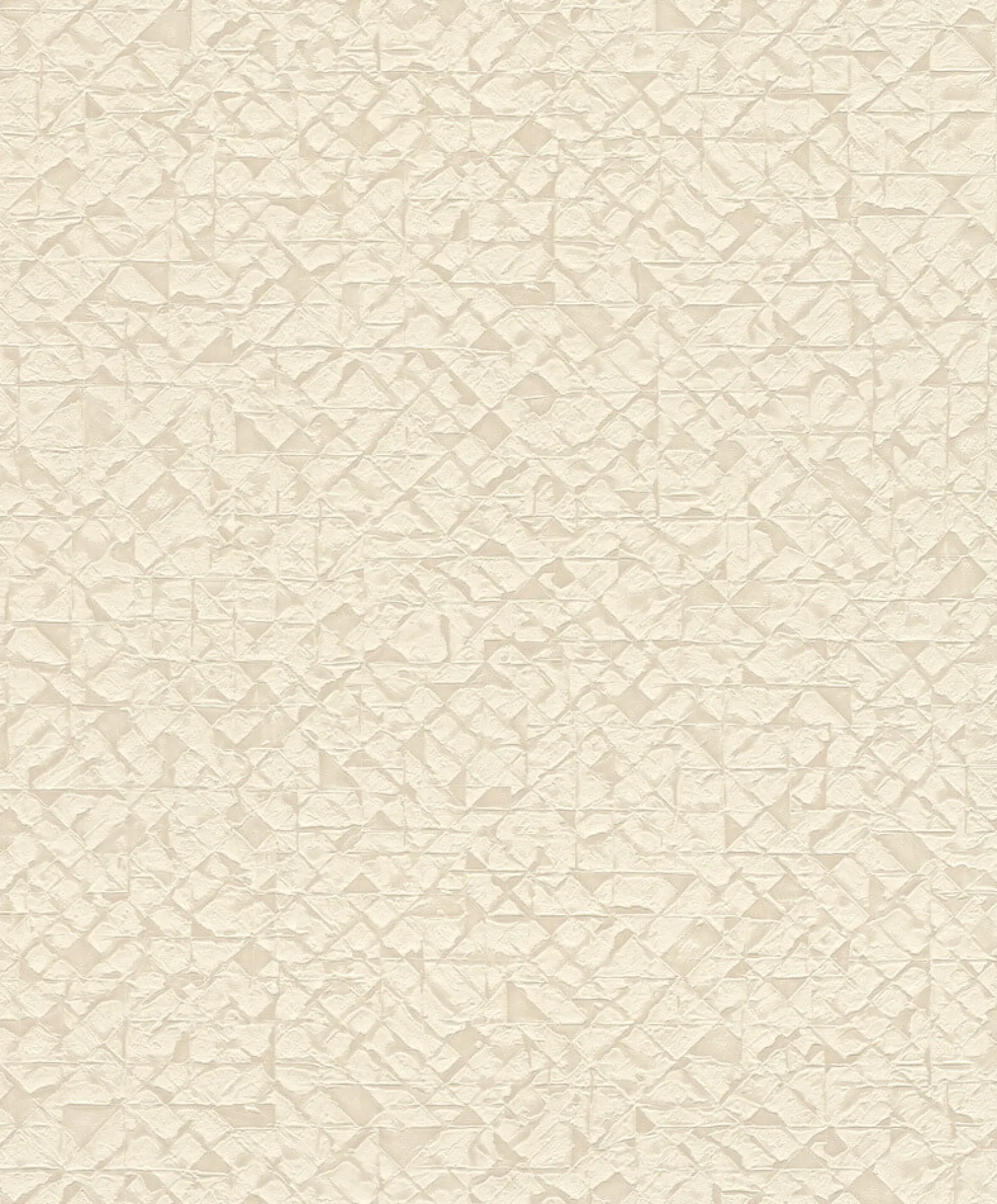 Vliestapete Rasch Grafik Rauten creme 704334