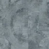 Vliestapete Rasch Halbkreise dunkelblau silber 554786