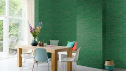 Vliestapete 537048 Rasch Holz Optik Grün Beige