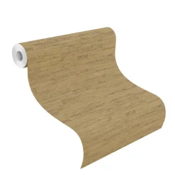 Vliestapete 537079 Rasch Holz Optik Gold