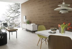 Vliestapete Rasch Holz-Optik Planken braun 514445