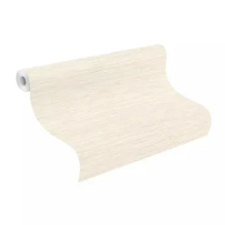 Vliestapete Rasch Holz Optik Maserung Creme 866452