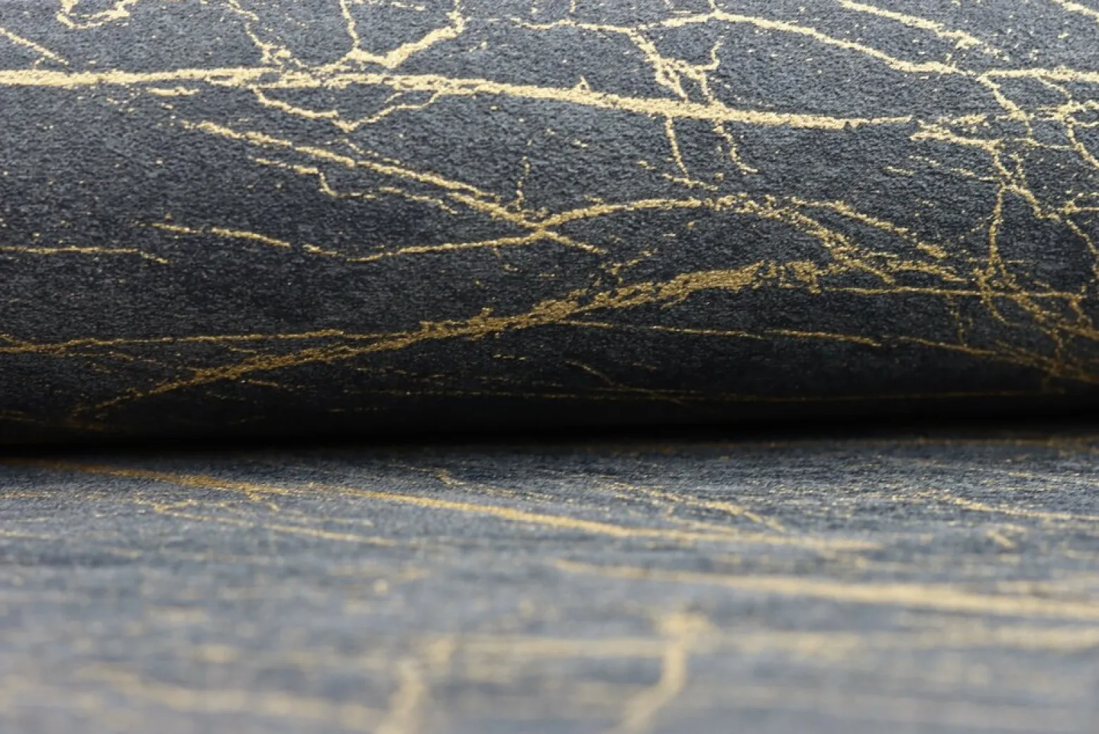 Vliestapete Rasch Marmor schwarz gold metallic 428964