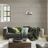 Vliestapete Rasch Putz-Optik Uni taupe 429251