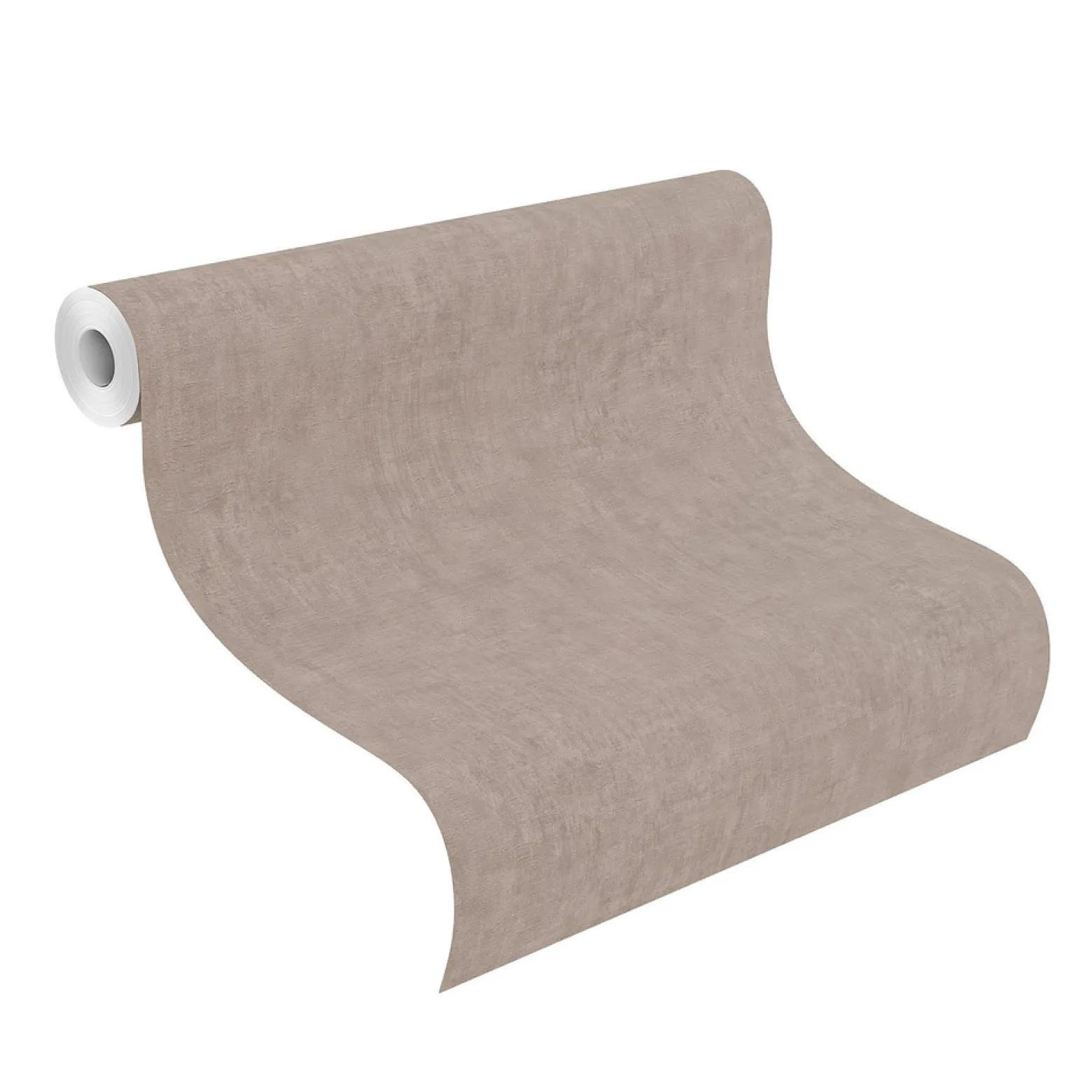 Vliestapete Rasch Putz-Optik Uni taupe 429251