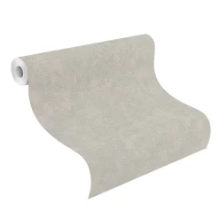 Vliestapete Rasch Putz Optik Taupe Silber 315721