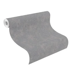Vliestapete Rasch Putz Optik Dunkelgrau 315752