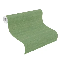 Vliestapete Rasch Querstreifen Meliert grün beige 528862