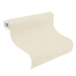 Vliestapete Rasch Strichmuster creme-weiß Glanz 539240