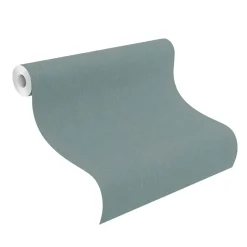 Vliestapete Rasch Textil Optik Grün Blau 633184